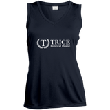 Trice Funeral Home LST352 Sport-Tek Ladies' Sleeveless Moisture Absorbing V-Neck