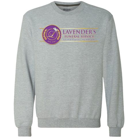 Lavenders Funeral Service G920 Gildan Heavyweight Crewneck Sweatshirt 9 oz.