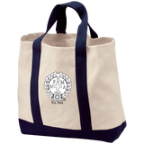 NFD&MA B400 Port & Co. 2-Tone Shopping Tote