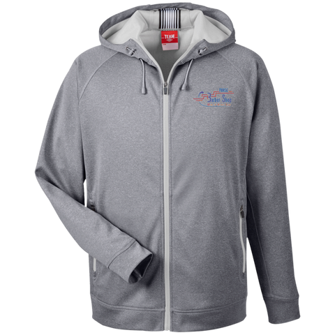 Phase 3 BarberShop TT38 Team 365 Men's Heathered Performance Hooded Jacket