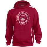 Gate City Bar ST265 Sport-Tek Sleeve Stripe Sweatshirt with Jersey Lined Hood
