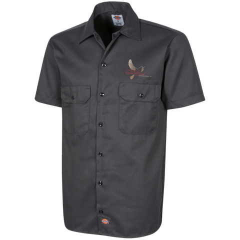 Tri-Cities Funeral Home 1574 Dickies Men's Short Sleeve Workshirt