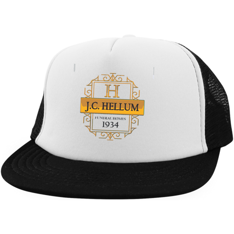 J.C. Hellum Funeral Homes DT624 District Trucker Hat with Snapback