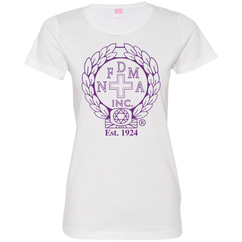 NFD&MA 3516 LAT Ladies' Fine Jersey T-Shirt