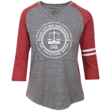 Gate City Bar 229345 Holloway Ladies' Vintage V-Neck T-Shirt