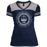 Gate City Bar DT264 District Junior's Varsity V-Neck T-Shirt