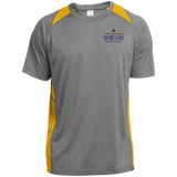 Shiloh Baptist Church ST361 Sport-Tek Heather Colorblock Poly T-Shirt