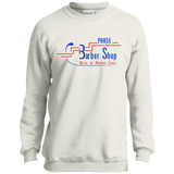Phase 3 BarberShop PC90Y Port and Co. Youth Crewneck Sweatshirt