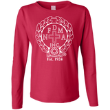 NFD&MA 3588 LAT Ladies' LS Cotton T-Shirt