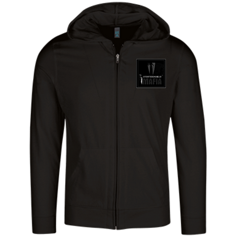 UnderdogHUSTLE Mafia DT1100 District Lightweight Full Zip Hoodie