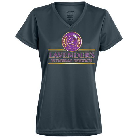 Lavenders Funeral Service 1790 Augusta Ladies' Wicking T-Shirt