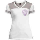 NFD&MA DT264 District Junior's Varsity V-Neck T-Shirt