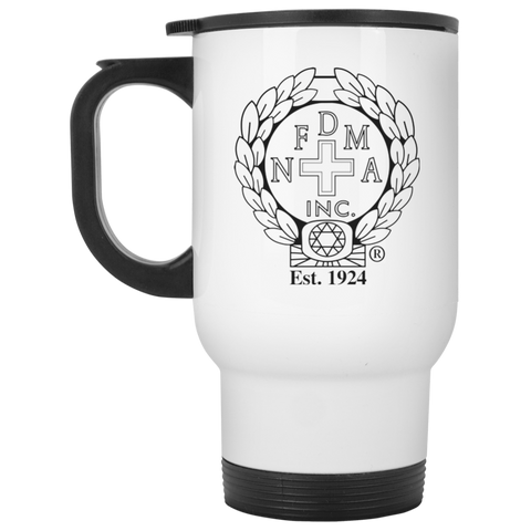 NFD&MA XP8400W White Travel Mug
