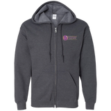 Lavenders Funeral Service G186 Gildan Zip Up Hooded Sweatshirt