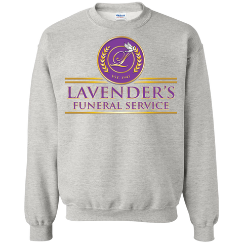 Lavenders Funeral Service G180 Gildan Crewneck Pullover Sweatshirt  8 oz.
