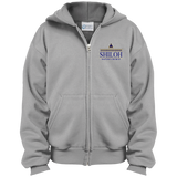Shiloh Baptist Church PC90YZH Port & Co. Youth Full Zip Hoodie