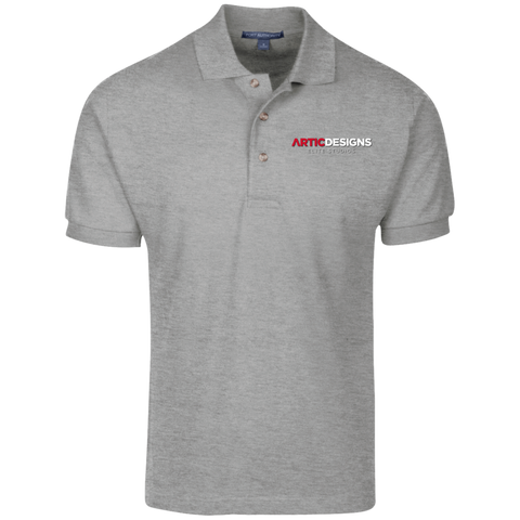 K420 Port Authority Cotton Pique Knit Polo