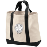 NFD&MA B400 Port & Co. 2-Tone Shopping Tote