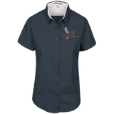 Tri-Cities Funeral Home L508 Port Authority Ladies' Short Sleeve Easy Care Shirt