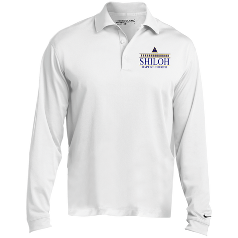 Shiloh Baptist Church 466364 Nike Long Sleeve Polo