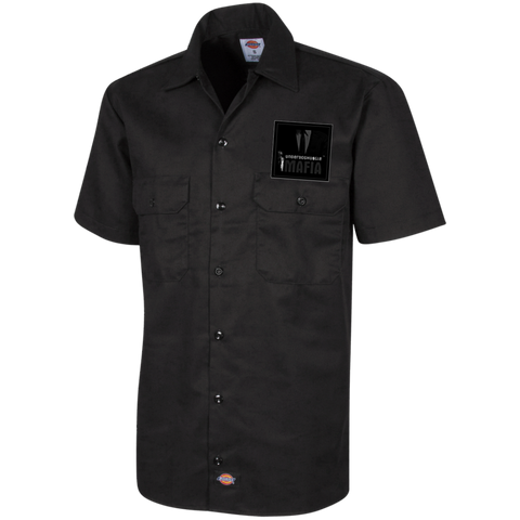 UnderdogHUSTLE Mafia 1574 Dickies Men's Short Sleeve Workshirt