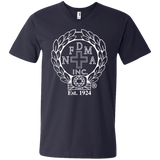 NFD&MA 982 Anvil Men's Printed V-Neck T-Shirt