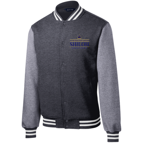 Shiloh Baptist Church ST270 Sport-Tek Fleece Letterman Jacket