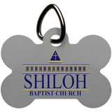 Shiloh Baptist Church UN5771 Dog Bone Pet Tag