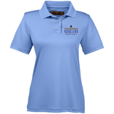 Shiloh Baptist Church M345W Harriton Ladies' Snap Placket Performance Polo