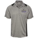 Shiloh Baptist Church ST665 Sport-Tek Heather Moisture Wicking Polo
