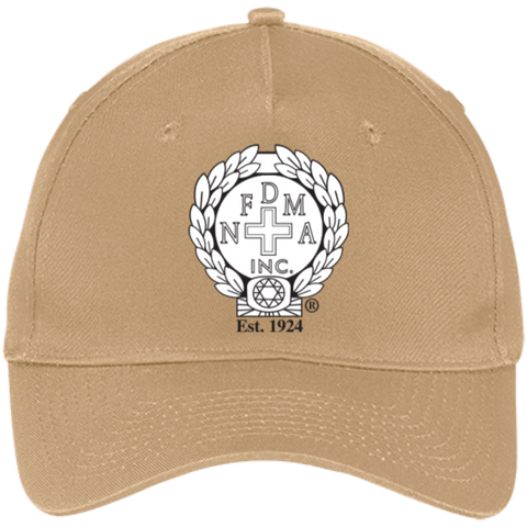 NFD&MA CP86 Port & Co. Five Panel Twill Cap