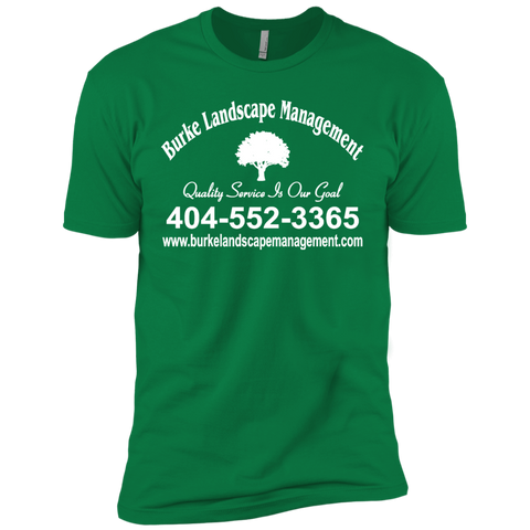 Burke Landscape Management NL3600 Next Level Premium Short Sleeve T-Shirt