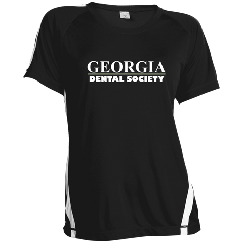 Georgia Dental Society (GDS) LST351 Sport-Tek Ladies' Colorblock Polyester T-Shirt