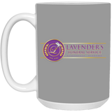 Lavenders Funeral Service 21504 15 oz. White Mug
