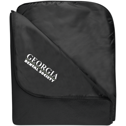 Georgia Dental Society (GDS) TB850 Port Authority Fleece & Poly Travel Blanket