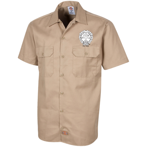 NFD&MA 1574 Dickies Men's Short Sleeve Workshirt