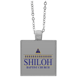 Shiloh Baptist Church UN4684 Square Necklace
