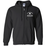 Burke Landscape Management G186 Gildan Zip Up Hooded Sweatshirt