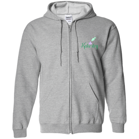 Kakestry G186 Gildan Zip Up Hooded Sweatshirt