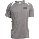 Shiloh Baptist Church ST361 Sport-Tek Heather Colorblock Poly T-Shirt