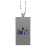 Shiloh Baptist Church UN4682 Rectangle Necklace