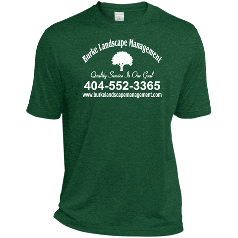 Burke Landscape Management ST360 Sport-Tek Heather Dri-Fit Moisture-Wicking T-Shirt