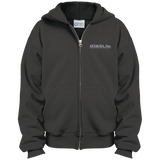 AFD&MA PC90YZH Port & Co. Youth Full Zip Hoodie
