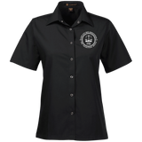 Gate City Bar Association M545W Harriton Ladies' Snap Closure Short-Sleeve Shirt