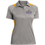 Shiloh Baptist Church LST665 Sport-Tek Ladies' Heather Moisture Wicking Polo