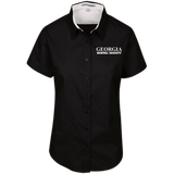 Georgia Dental Society (GDS) L508 Port Authority Ladies' Short Sleeve Easy Care Shirt
