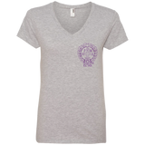 NFD&MA 88VL Anvil Ladies' V-Neck T-Shirt