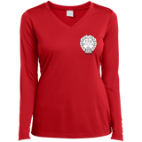 NFD&MA LST353LS Sport-Tek Ladies' LS Performance V-Neck T-Shirt