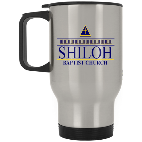 Shiloh Baptist Church XP8400S Silver Stainless Travel Mug