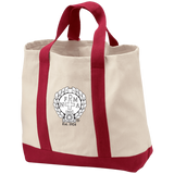 NFD&MA B400 Port & Co. 2-Tone Shopping Tote